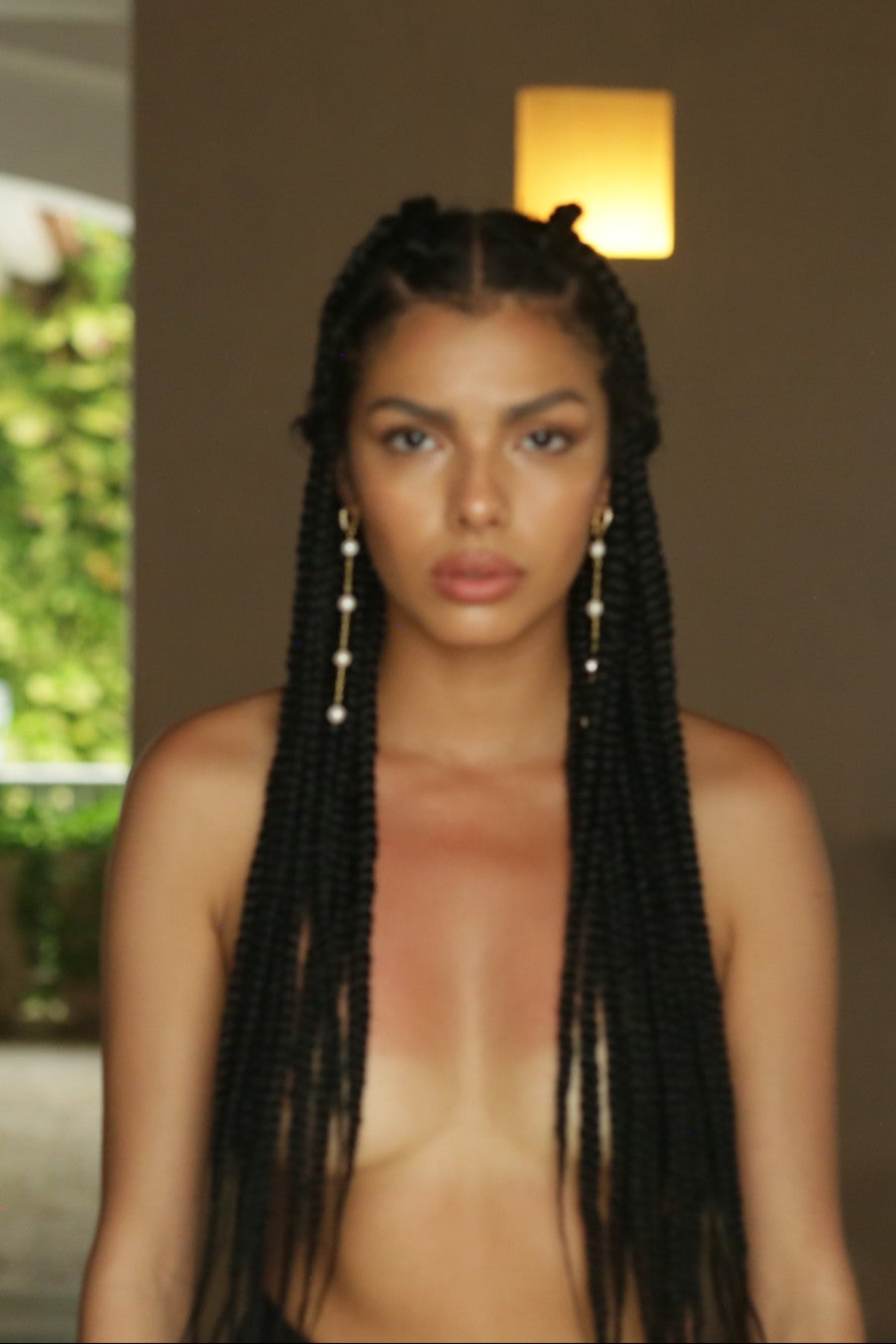 Pearl Chandelier Earrings